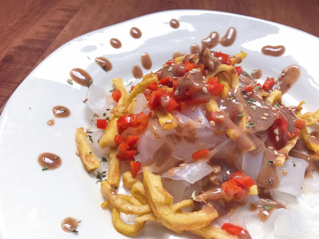 米纸皮凉皮-不同寻常的街头风味