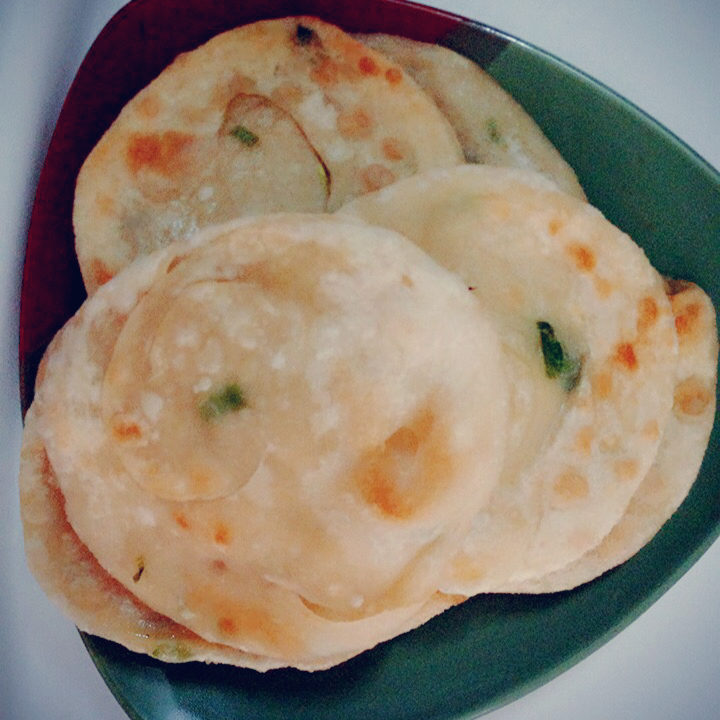 自制葱油饼