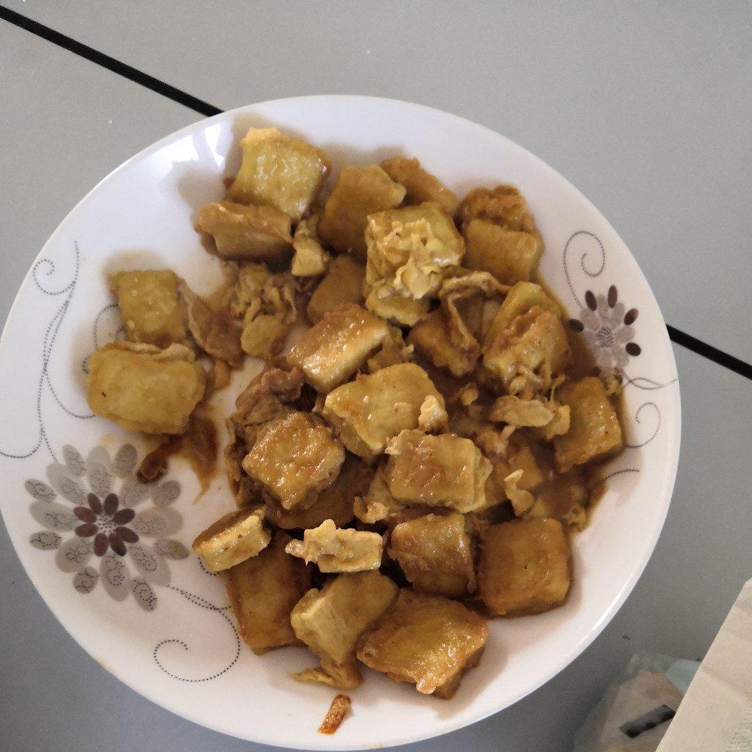 无敌好吃的香煎豆腐