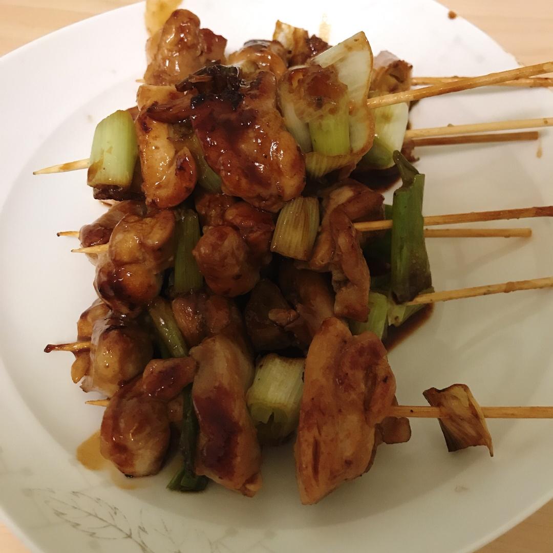 日剧里居酒屋必点菜，在家里做超级简单~和风鸡肉串