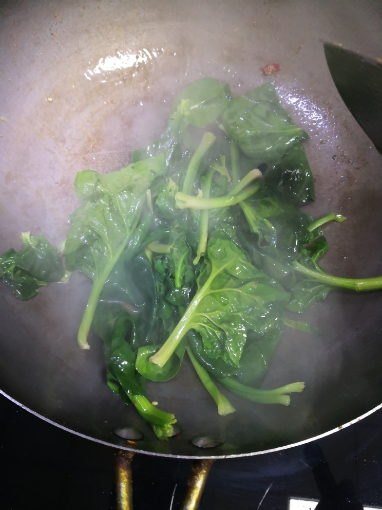 补血菜-泡椒猪肝菠菜的做法 步骤6