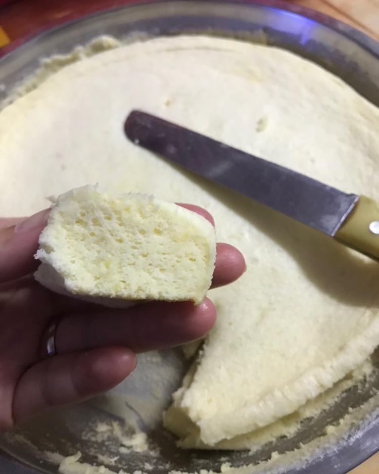 零失败戚风蒸蛋糕（8寸）可做蛋糕胚（另附红丝绒蒸蛋糕做法）