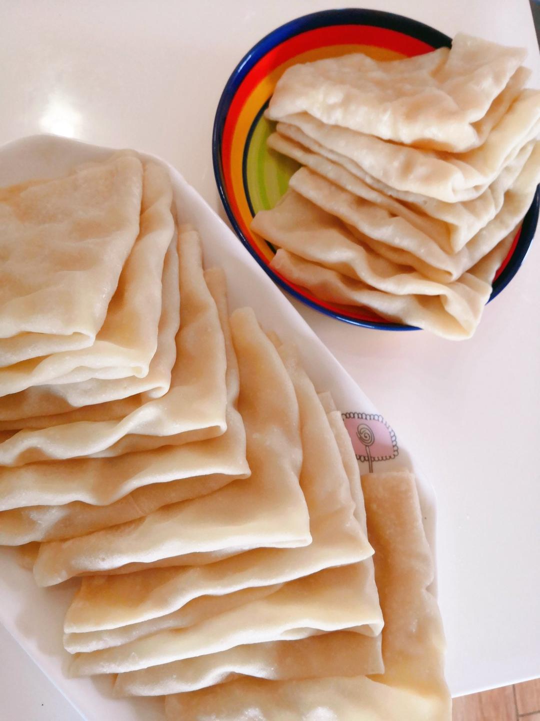 卷菜我最爱水烙馍（河南人最后的倔强👀）