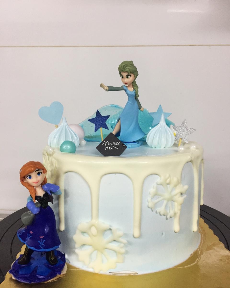冰雪奇缘主题蛋糕