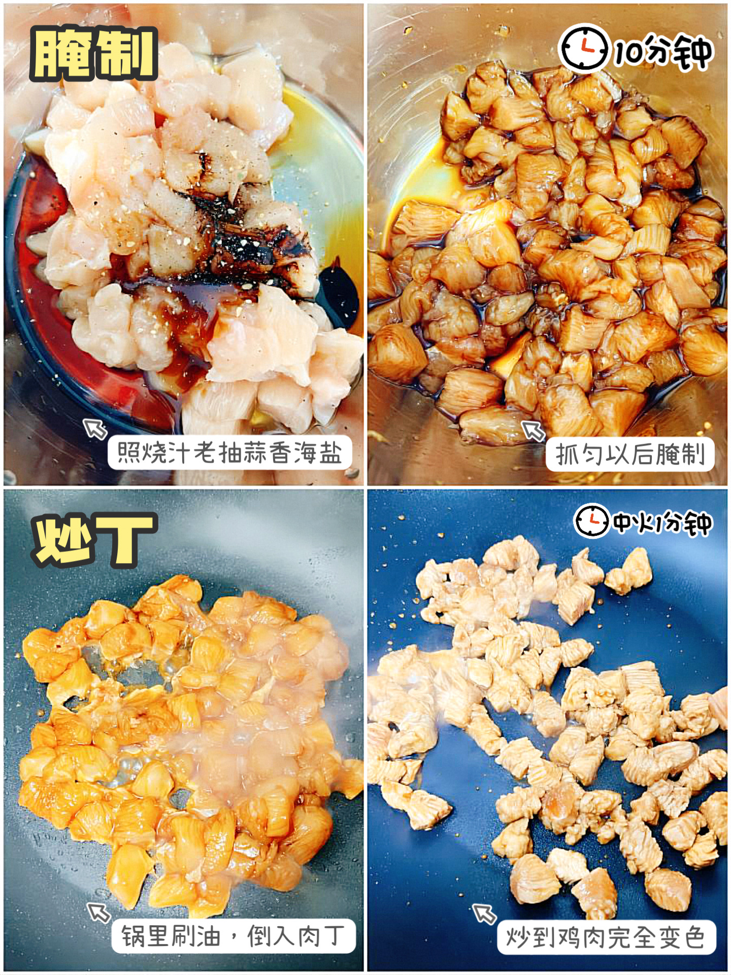 浓香好吃不胖，鸡肉土豆塔，430大卡的做法 步骤3