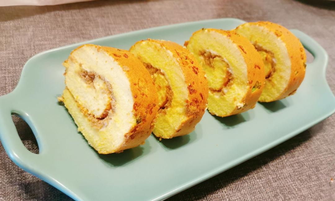 怎么卷都不裂的肉松蛋糕卷