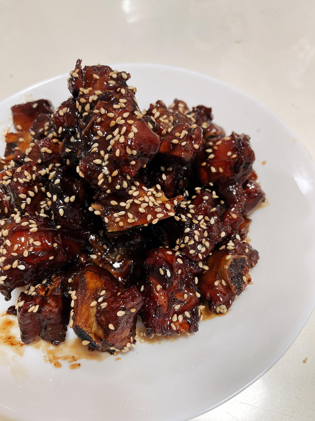 糖醋排骨/糖醋小排（不放油）（12345口诀做出正宗上海本帮）