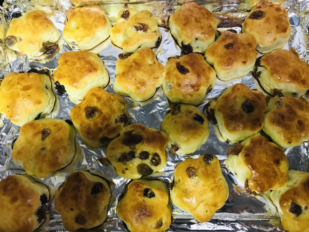 酵母司康饼【视频】