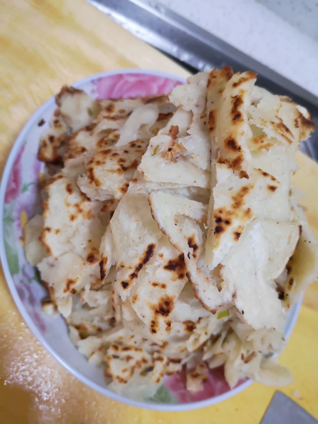 外酥内软千层葱花饼