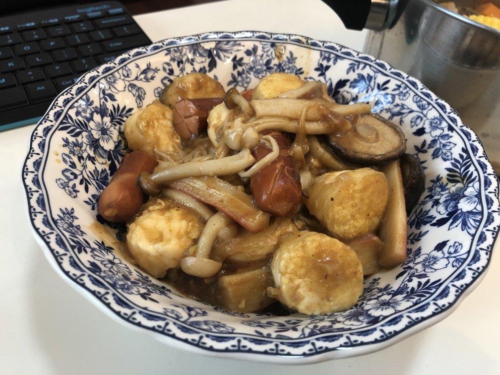 铁板海鲜日本豆腐 Seafood with Japanese Dofu