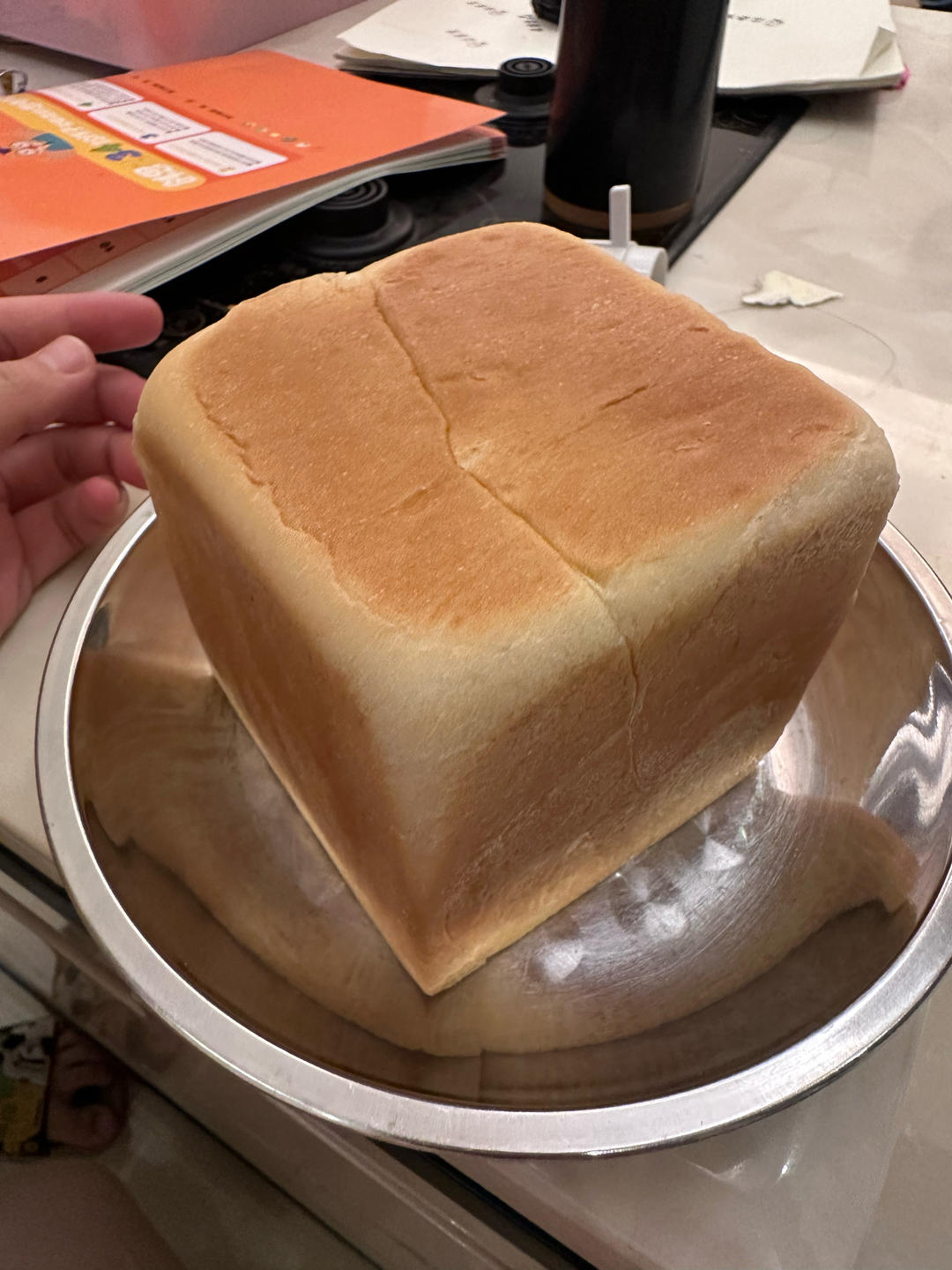 纯奶手撕吐司的做法 步骤1