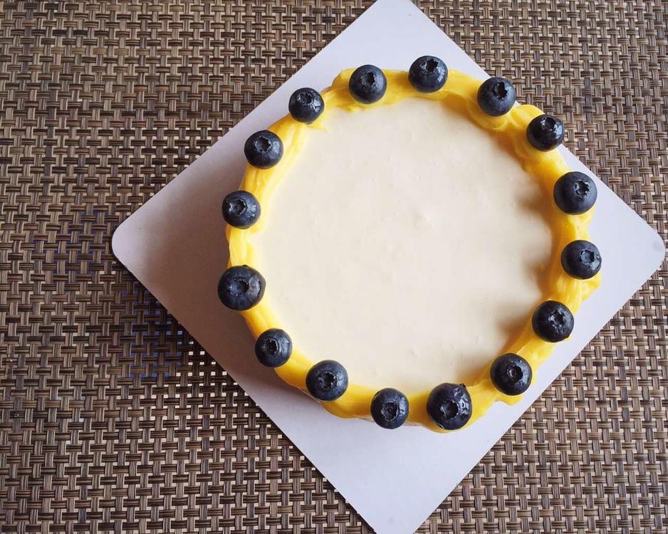 蓝莓酸奶芝士慕斯