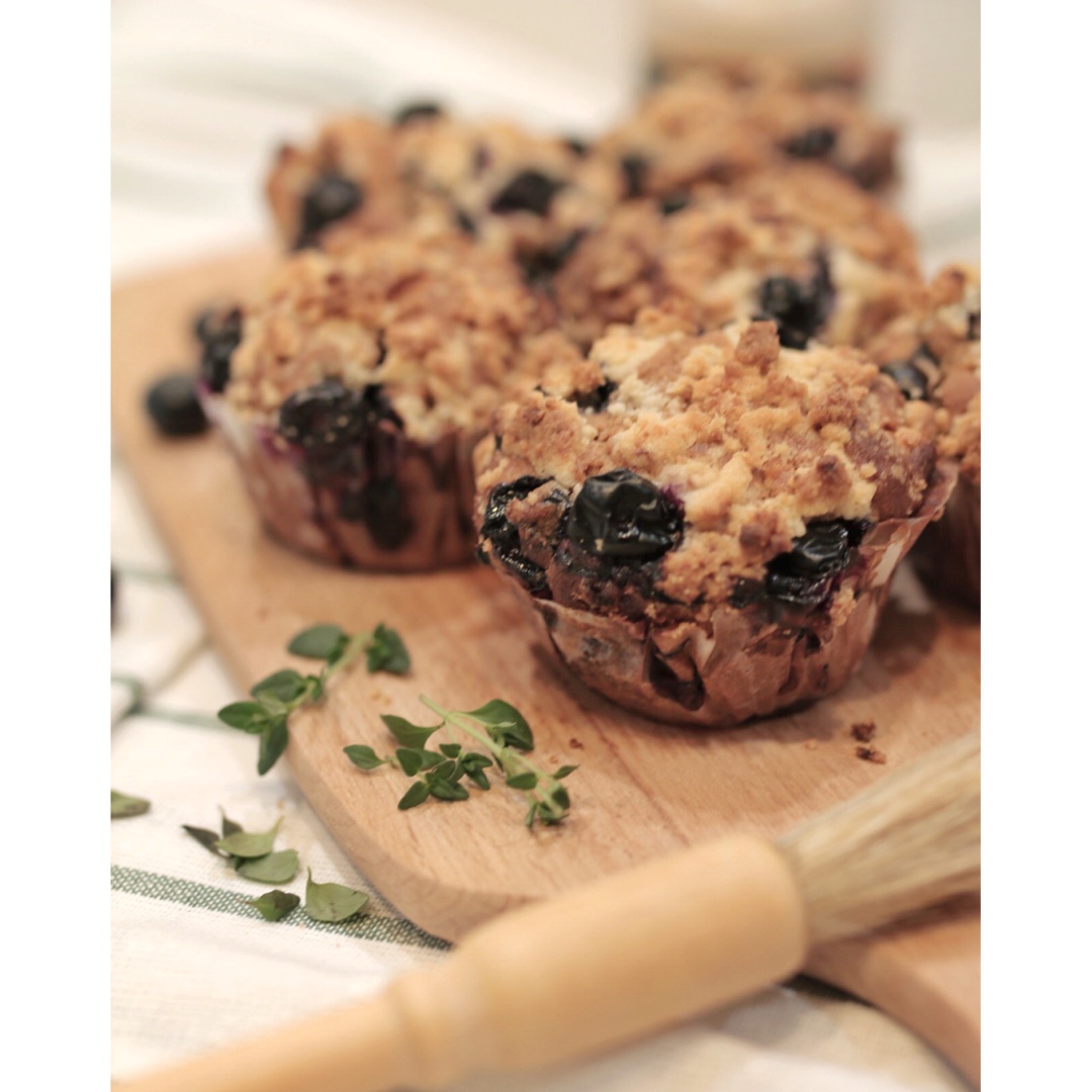 PH大师的金宝顶蓝莓马芬