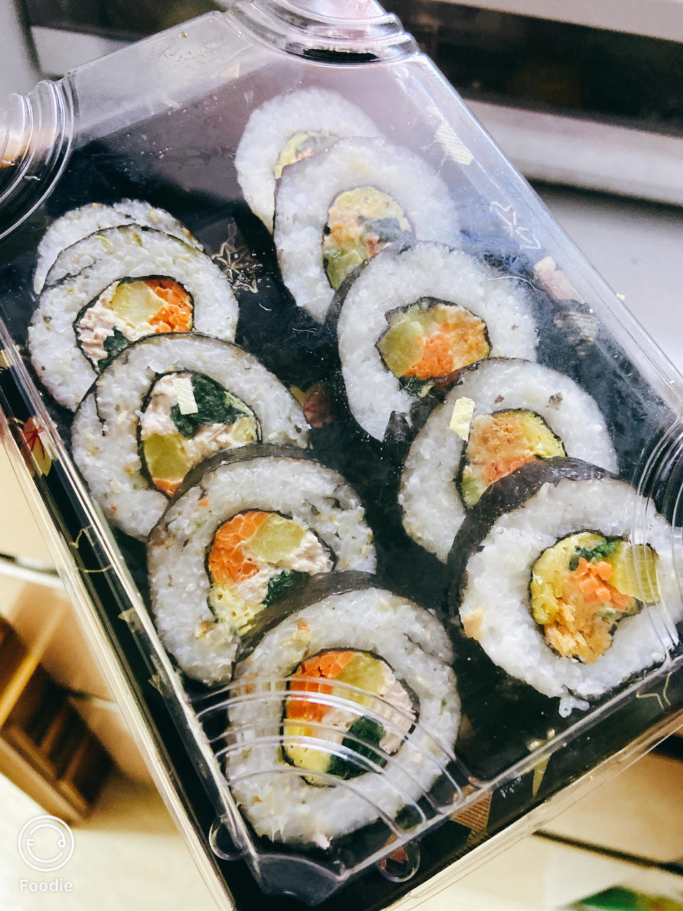 高颜值的紫菜包饭