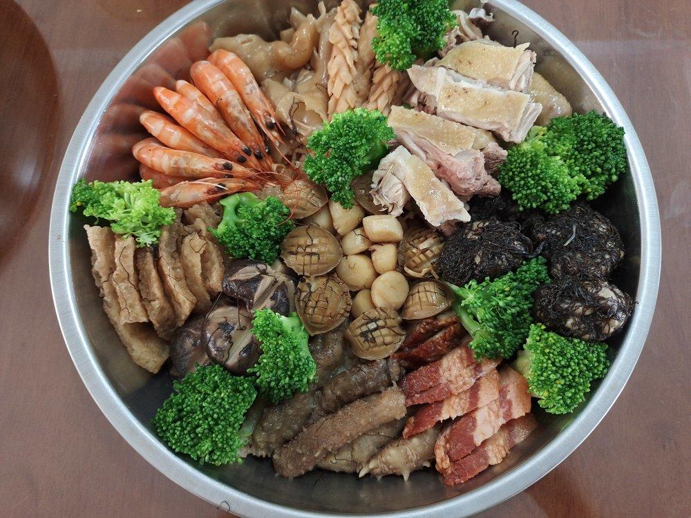 团团圆圆大盘菜