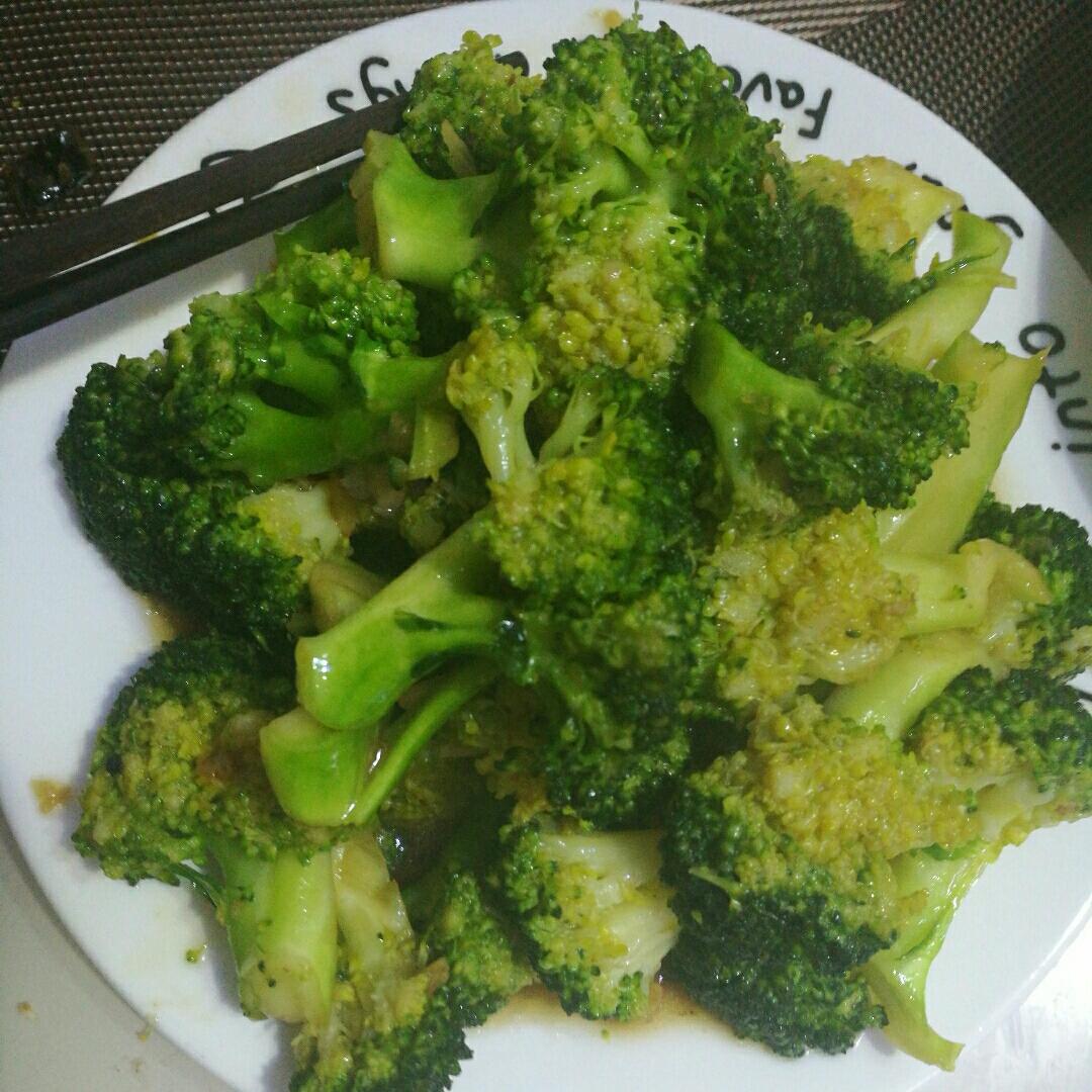 蚝油蒜蓉西兰花