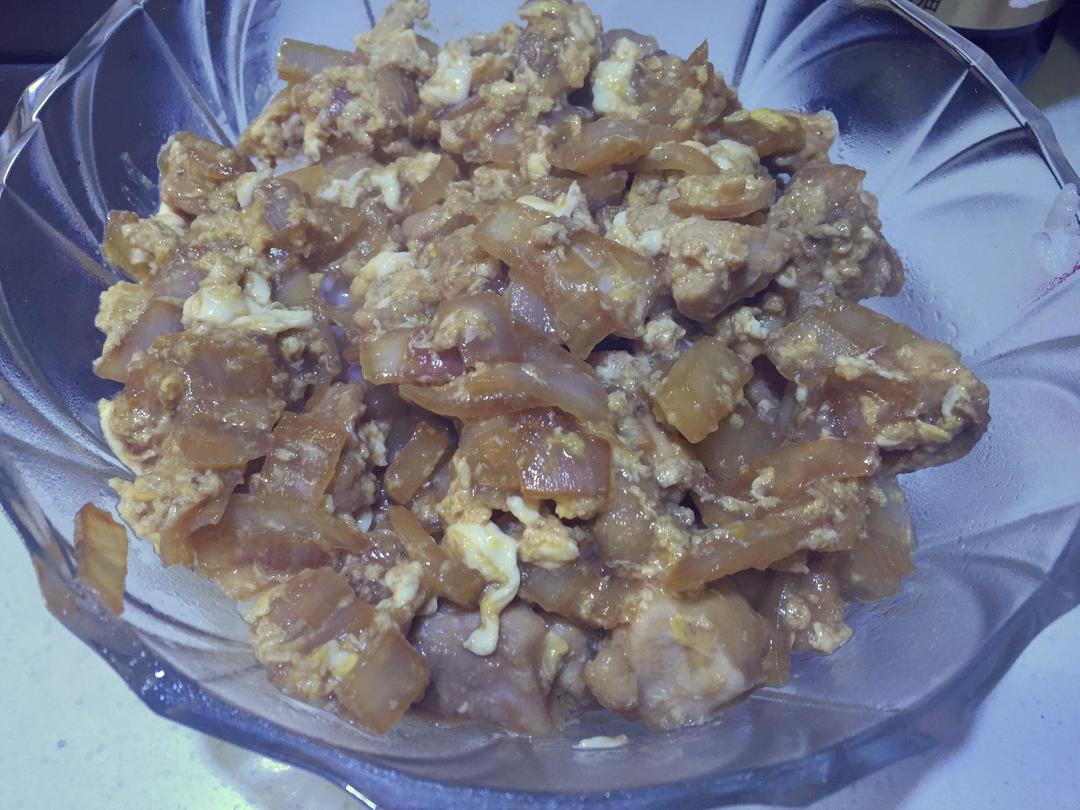 亲子盖饭的做法