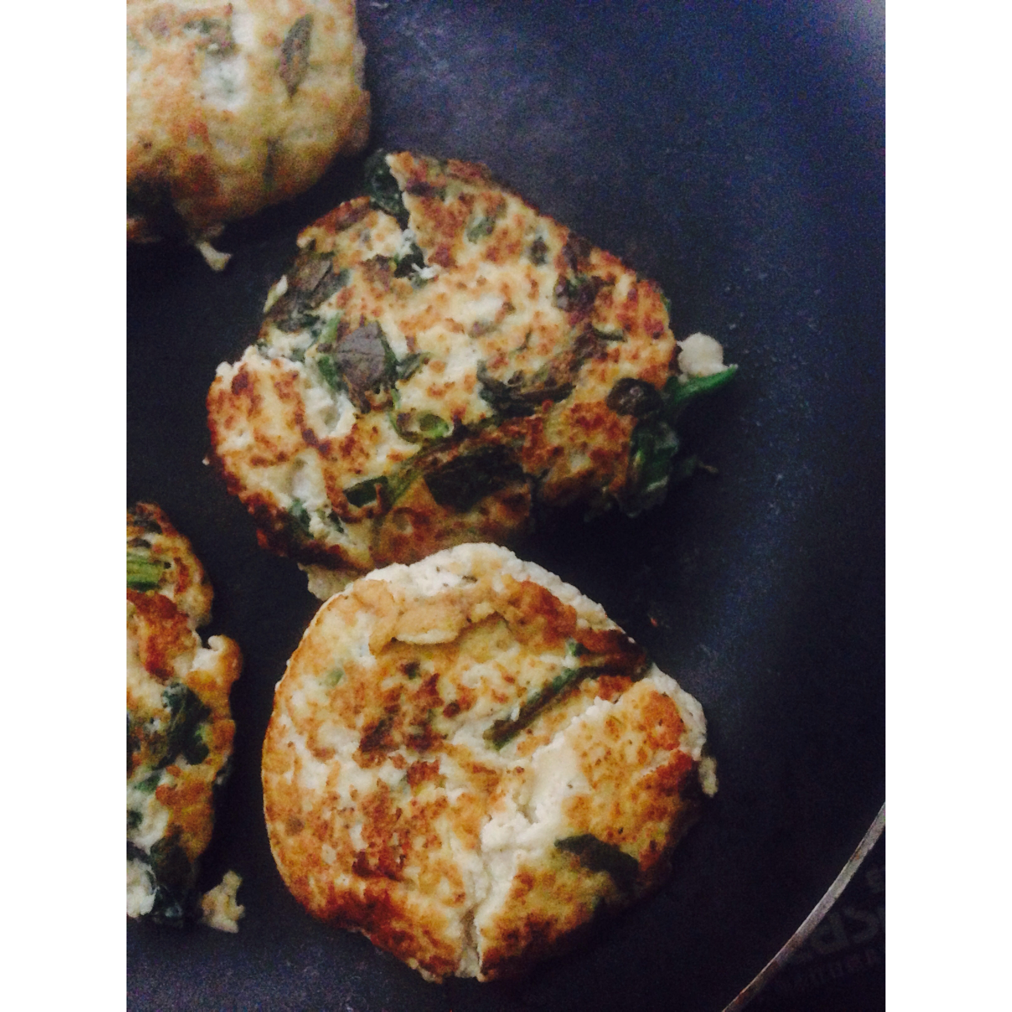 金枪鱼豆腐饼