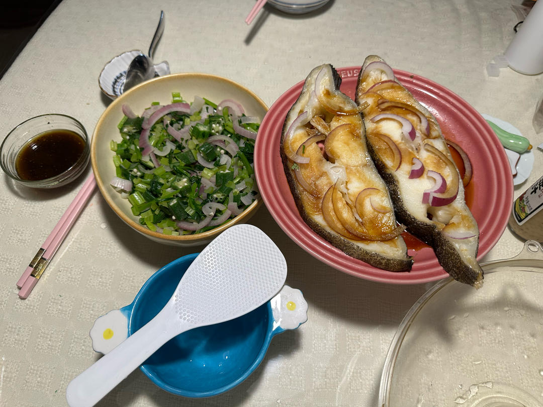 一点没难度的清蒸鳕鱼