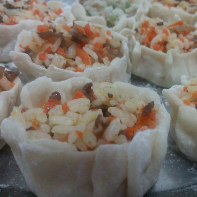 粮仓烧麦 附带烧卖皮制作