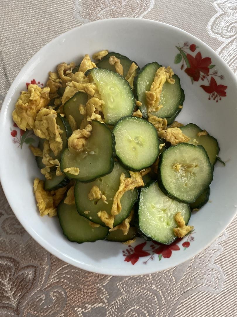 鸡蛋炒黄瓜