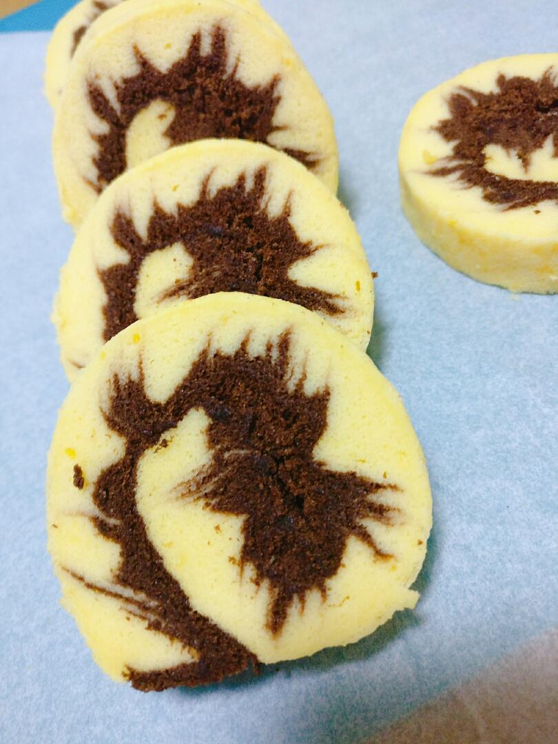 可可旋风蛋糕卷（视频）