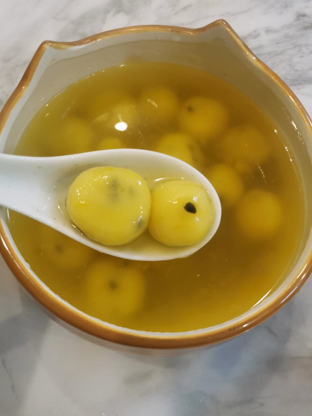 百香果汤圆