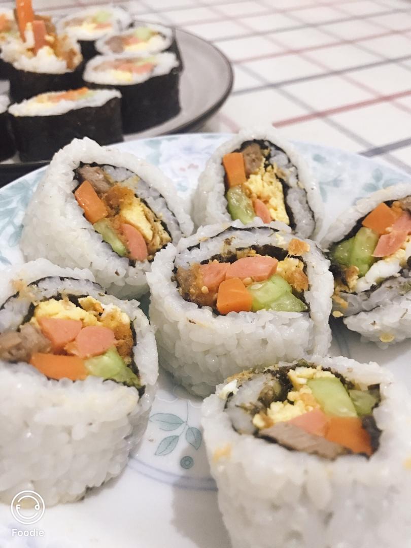 反转肉松寿司卷