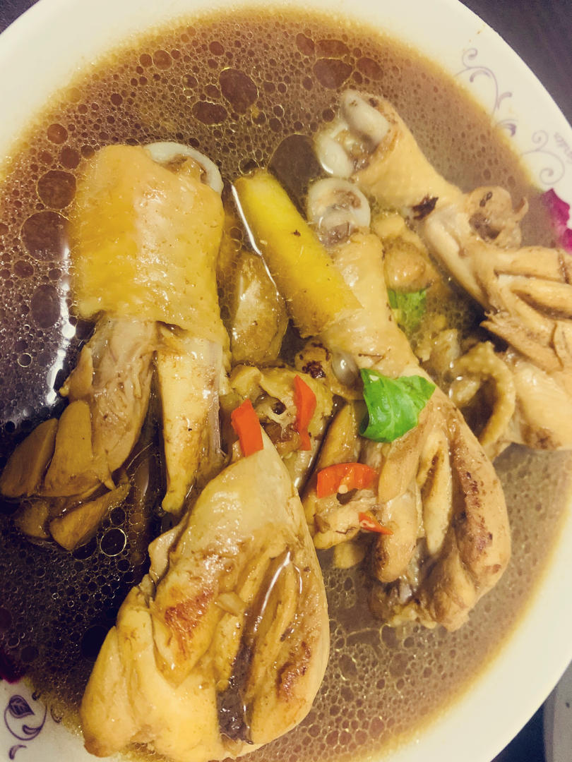 🔥好吃到飙泪的秘汁多汁蒜香鸡腿，鲜嫩到流口水。