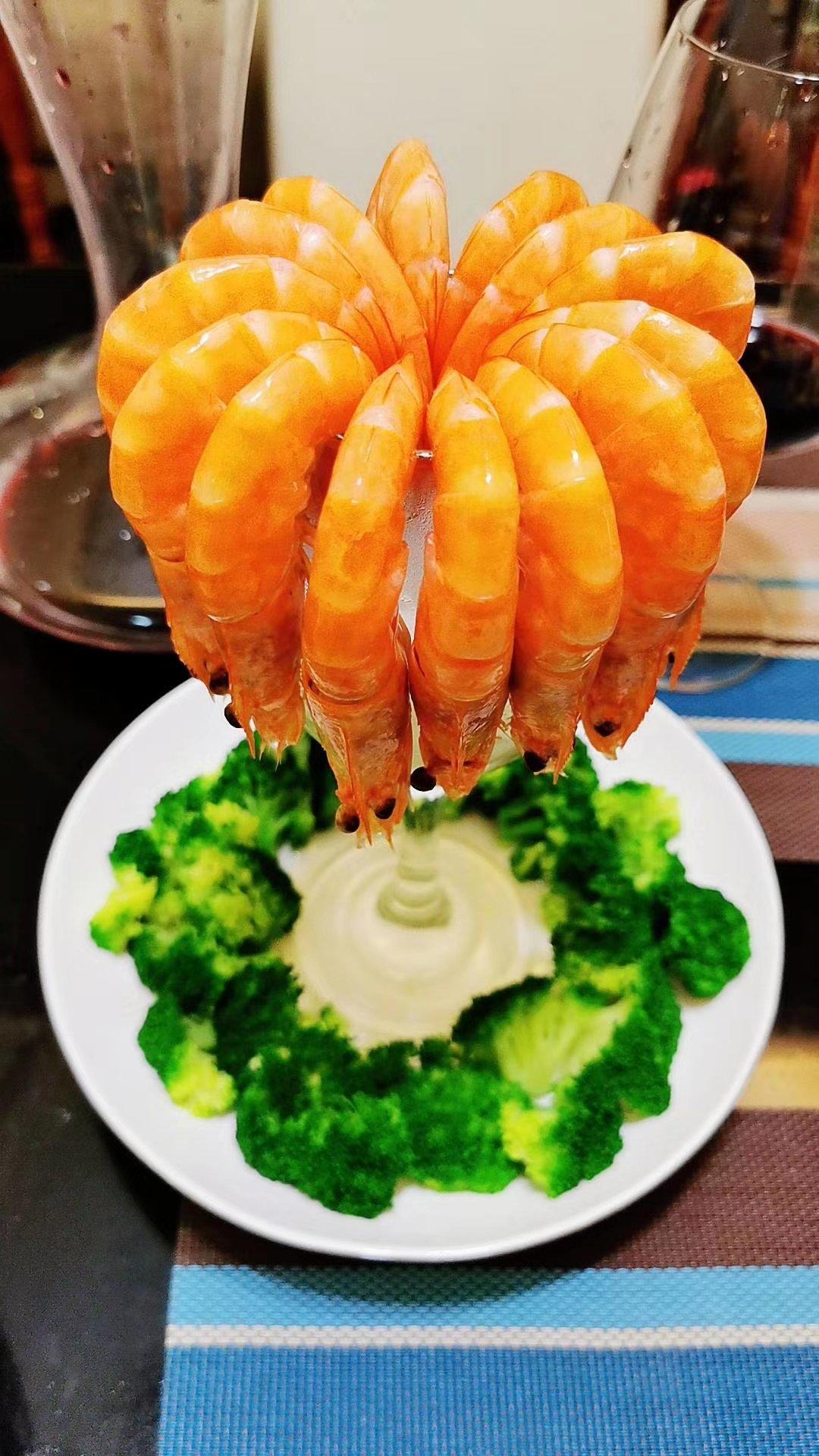 水煮大虾