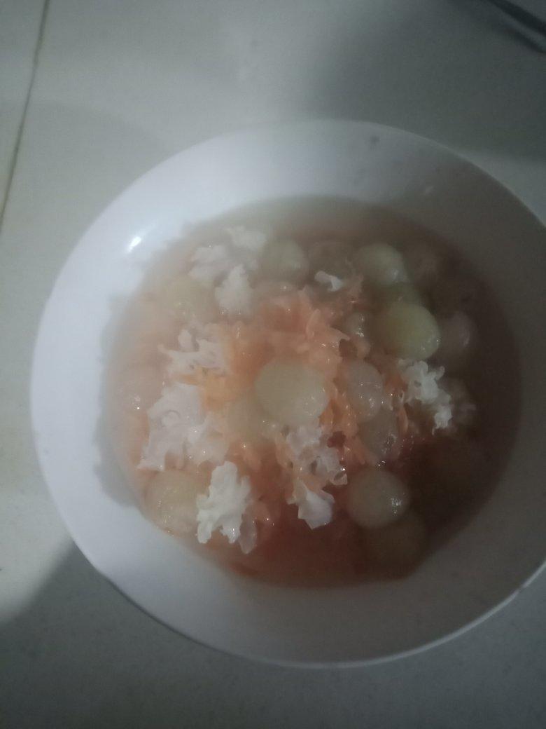 柚子葡萄银耳羹Ⅰ超简单消暑开胃甜品