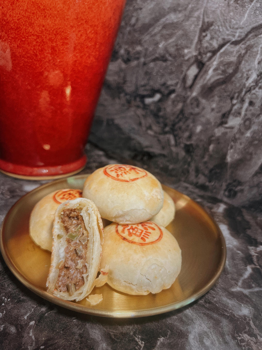 【鲜肉月饼】秋天的第一颗月饼，一口爆汁，酥香掉渣！