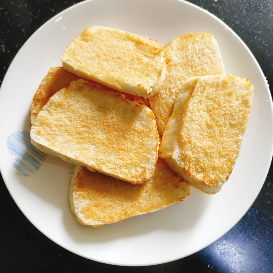 蜂蜜黄油烤馒头片