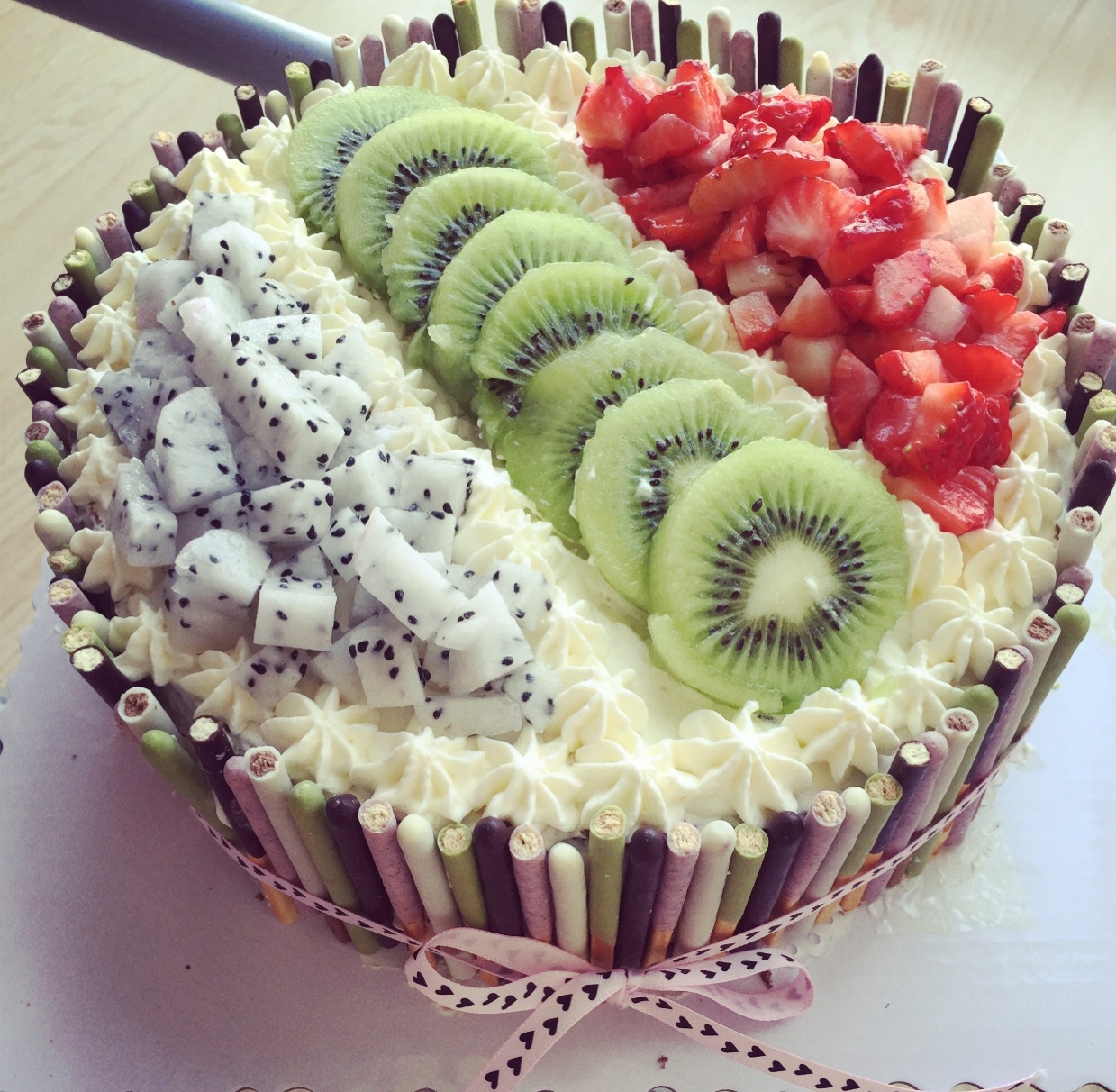 绿野仙踪水果生日蛋糕