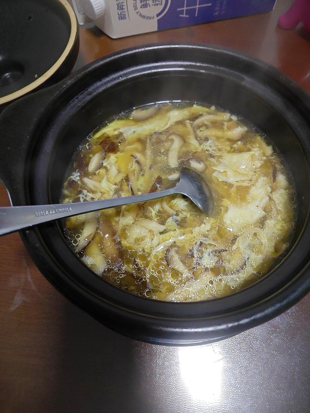 香菇滑蛋汤