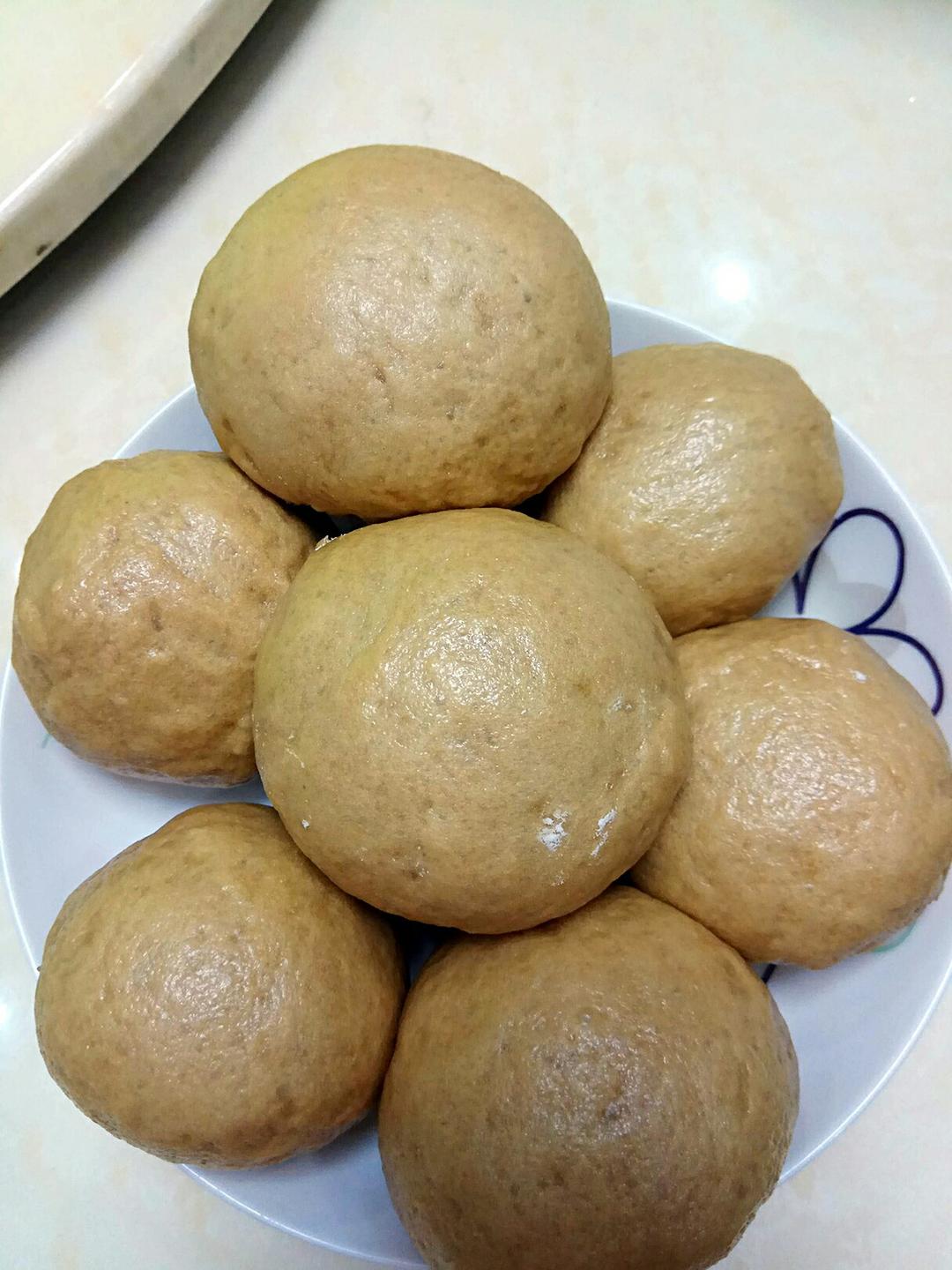 有着面包口感的红糖馒头（一次发酵）