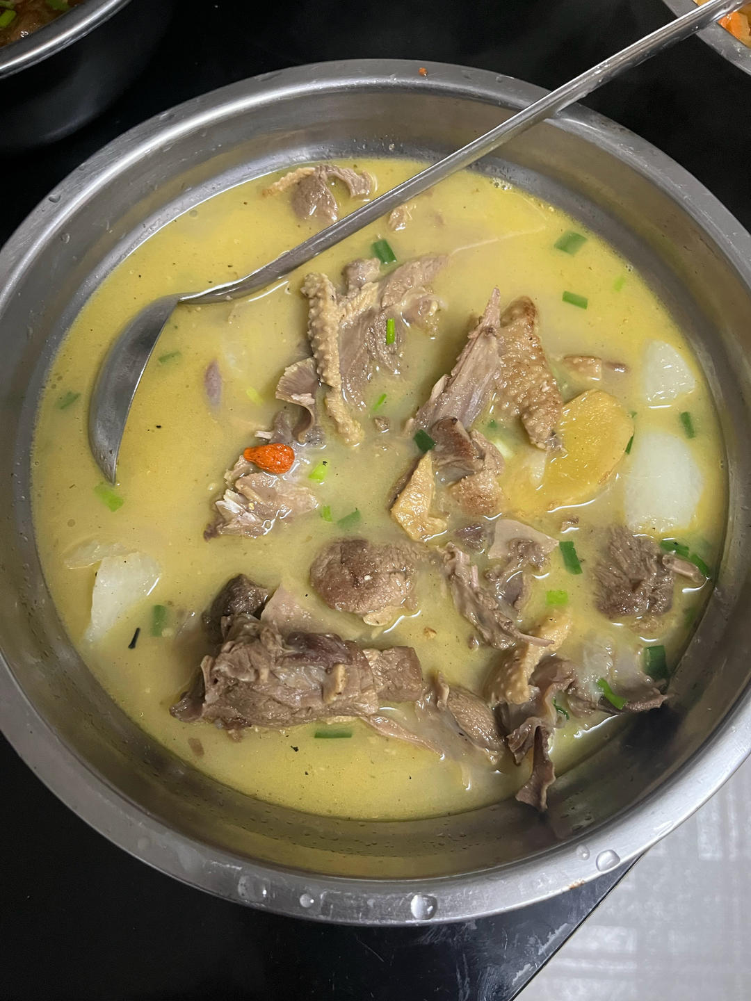 白萝卜鸭汤