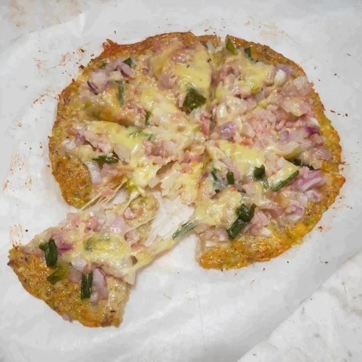 菜花儿披萨饼底（含芝士超详细版）