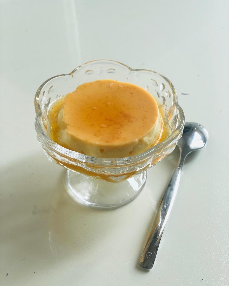 超简易滑又弹的鸡蛋布丁Custard Pudding(详细教程)