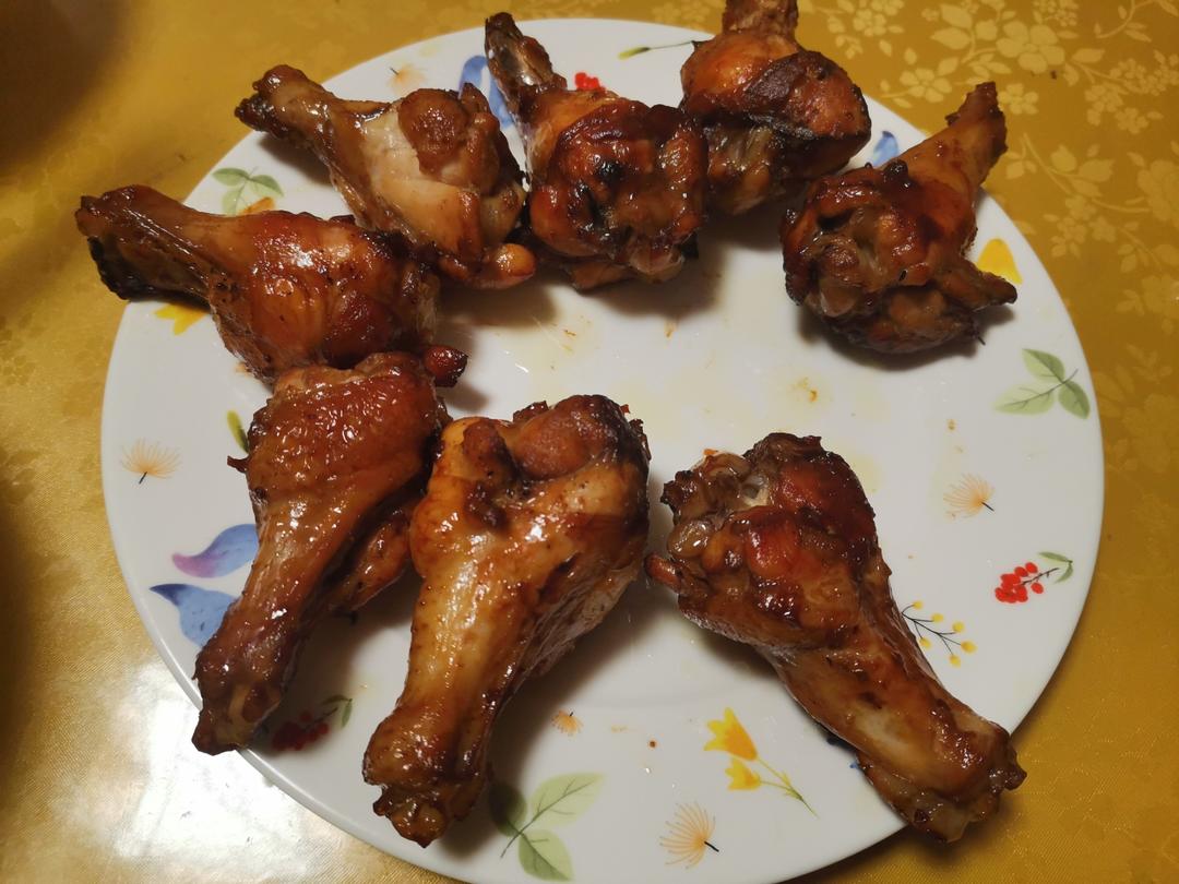 蜜汁烤鸡翅根