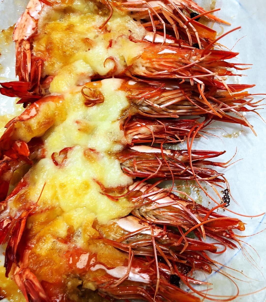 芝士焗大虾