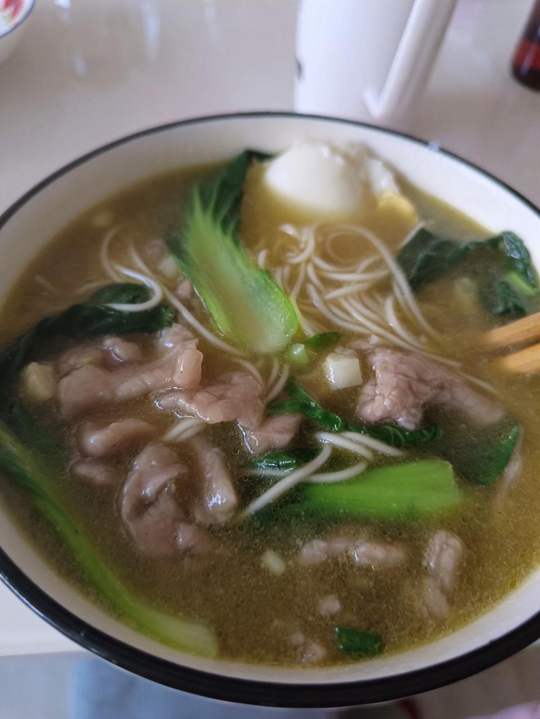 超嫩滑肉（瘦肉）丝瓜汤