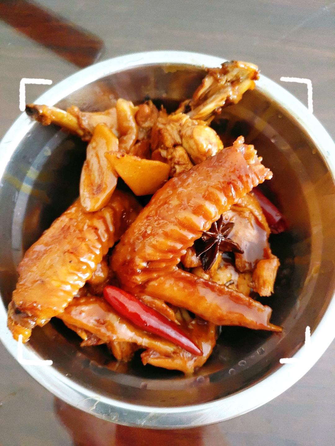 家常红烧小鸡翅根