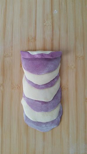 紫薯玫瑰花馒头的做法 步骤26