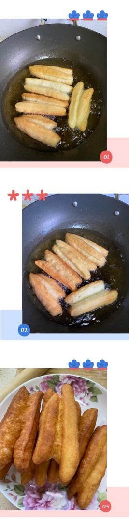 快手早餐～自制油条（酵母版，不含泡打粉、膨松剂）