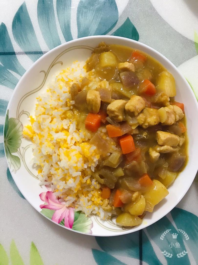 咖喱鸡肉饭