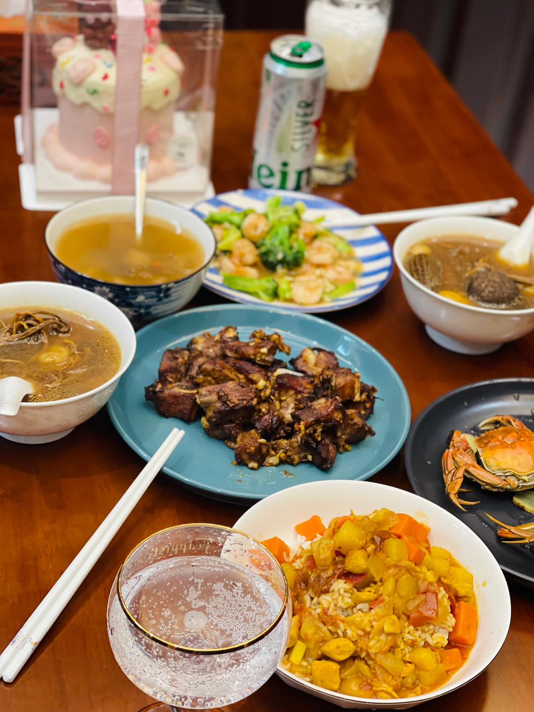 香菇炖鸡汤