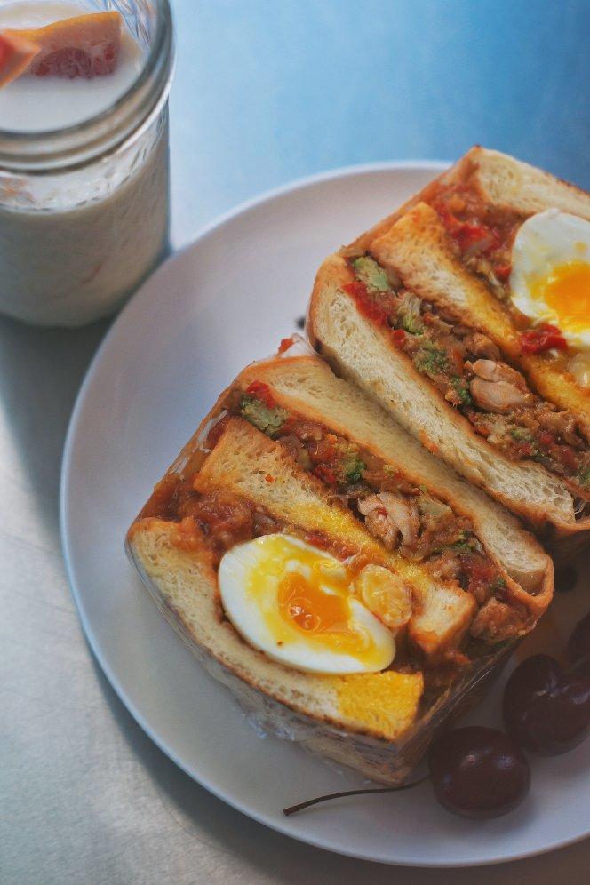 吐司这样吃-一周减脂三明治不重样