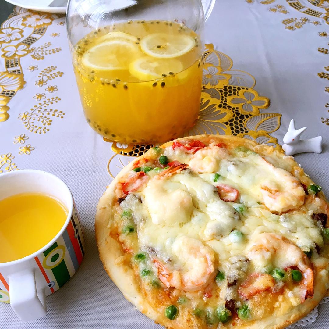 八寸披萨饼皮（四个）制作