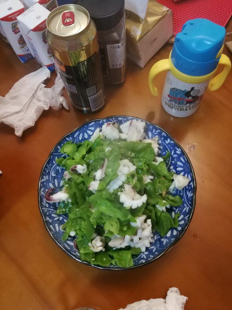 目鱼炒青椒